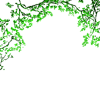 hojas verdes  gif dubravka4 - Ilmainen animoitu GIF