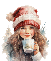 Christmas child, chocolate - Nemokamas animacinis gif