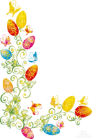 Easter border Bb2 - δωρεάν png