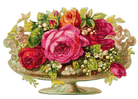 Kaz_Creations Victorian Flowers - Free PNG