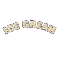 Ice Cream Text - - Bogusia - ilmainen png