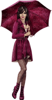 Kaz_Creations Woman Femme With Umbrella - darmowe png