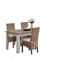 maj table et chaises - PNG gratuit
