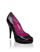 Shoes Violet Black - Bogusia - gratis png