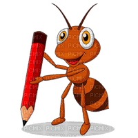 Kaz_Creations Cartoon Red Ants - ingyenes png