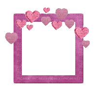 Small Pink Frame - GIF animado gratis