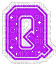 Kaz_Creations Animated Alphabet Purple Q - Δωρεάν κινούμενο GIF