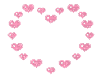 Coeur rose gif Debutante - GIF animado gratis