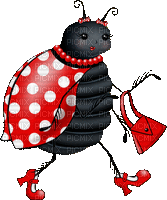 Kaz_Creations Ladybugs Ladybug - GIF animate gratis