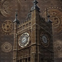 Steampunk Big Ben - besplatni png