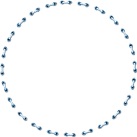 Cadre.Frame.Circle.Blue.Ronde.Victoriabea - 無料png