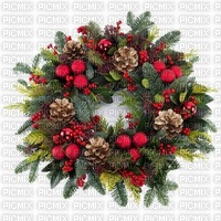 Advent door wreath - Free PNG