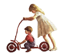 Kaz_Creations Baby Enfant Child Girl Boy Friends  Dog Pup Scooter