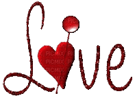 Live and Love - Ingyenes animált GIF