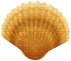 Kaz_Creations Deco Beach Clam Shell - 免费PNG