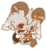 Horned dog/fox thing - PNG gratuit