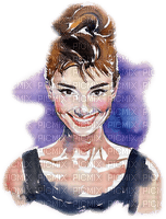 Audrey Hepburn Art - PNG gratuit