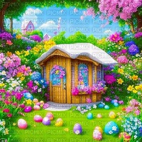 Background - Easter - Spring - бесплатно png