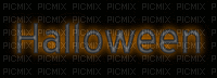 halloween text letter word - Darmowy animowany GIF