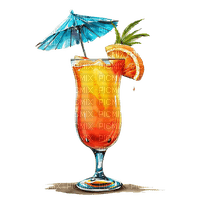 ♡§m3§♡ kawaii yellow seaside summer drink - безплатен png