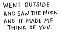 Think of you | Quote - gratis png