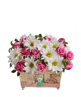 cesta de flores-l - бесплатно png