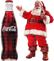 Kaz_Creations Deco Coca-Cola Christmas Santa Claus - nemokama png