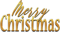 Merry Christmas.Text.Gold - ingyenes png