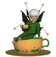 cookie doll cup tasse fairy elf - ilmainen png