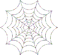 spiderweb  gif toile d'araignée 🕸🕷 - GIF animé gratuit
