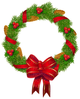x mas wreath - besplatni png
