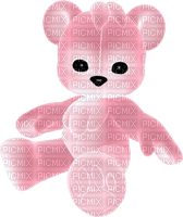Kaz_Creations Deco Valentine Heart Love Pink Cute Bear - PNG gratuit