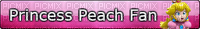 ♡Princess Peach Fan Button♡ - Free PNG