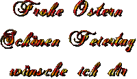 Frohe Ostern - Darmowy animowany GIF
