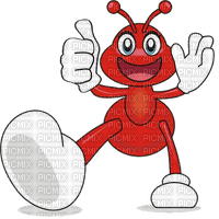 Kaz_Creations Cartoon Red Ants - kostenlos png