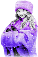 soave children girl winter - Free PNG