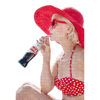 coca cola woman bp - 免费PNG