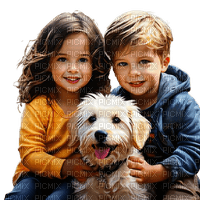 loly33 enfant chien printemps - darmowe png