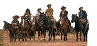 Western groupe de cow-boys - Free PNG