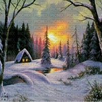 winter bg hiver fond - безплатен png
