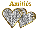 Amitiés - GIF animado grátis