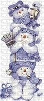 Snowman stack - png gratis