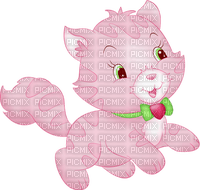 Kitten Pink Green Red Charlotte - Bogusia - PNG gratuit
