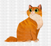 Rote Katze - GIF animé gratuit