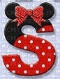 image encre lettre S Minnie Disney edited by me - безплатен png