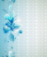 fond fleur bleu - PNG gratuit