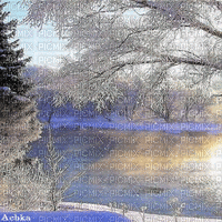 winter  background by nataliplus - Gratis animerad GIF