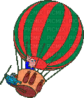 lu montgolfiere - GIF animé gratuit