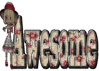 AWESOME - Бесплатный анимированный гифка