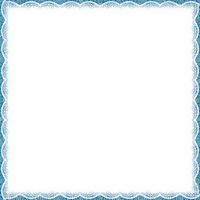 soave frame vintage border lace blue - 無料png
